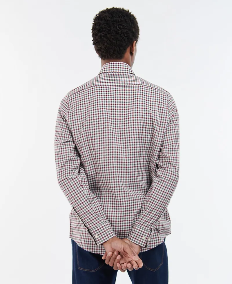 Barbour Finkle Shirt in Port-2